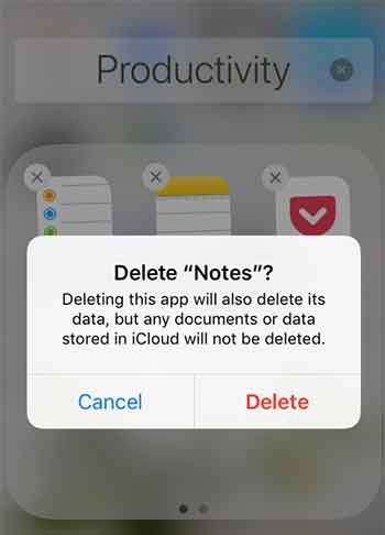 Method 1: Remove Any App From iPhone With 3D Touch Step 2
