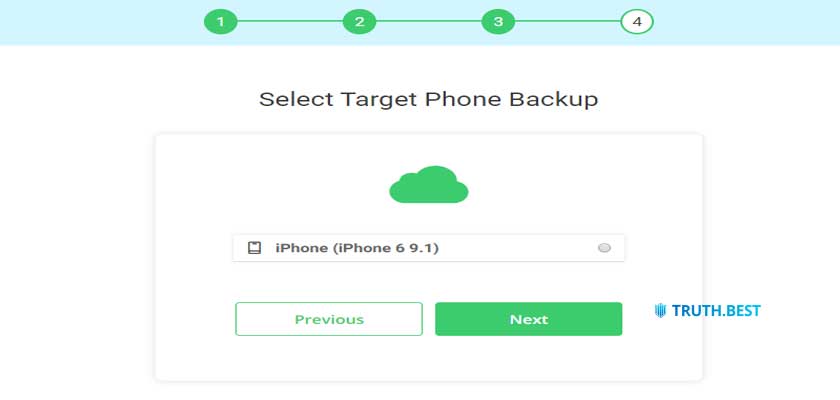 How to setup Spyic on iOS Step 2